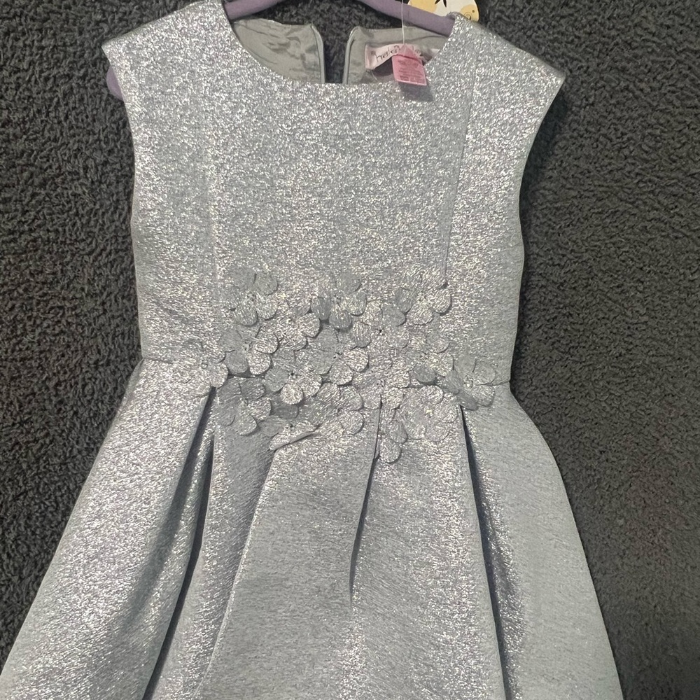 Kids silver dress